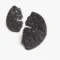 Oxidized Silver Textured Earrings