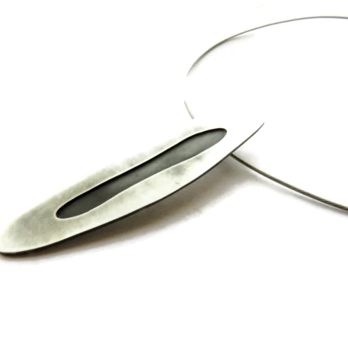 Two Tones Silver Pendant