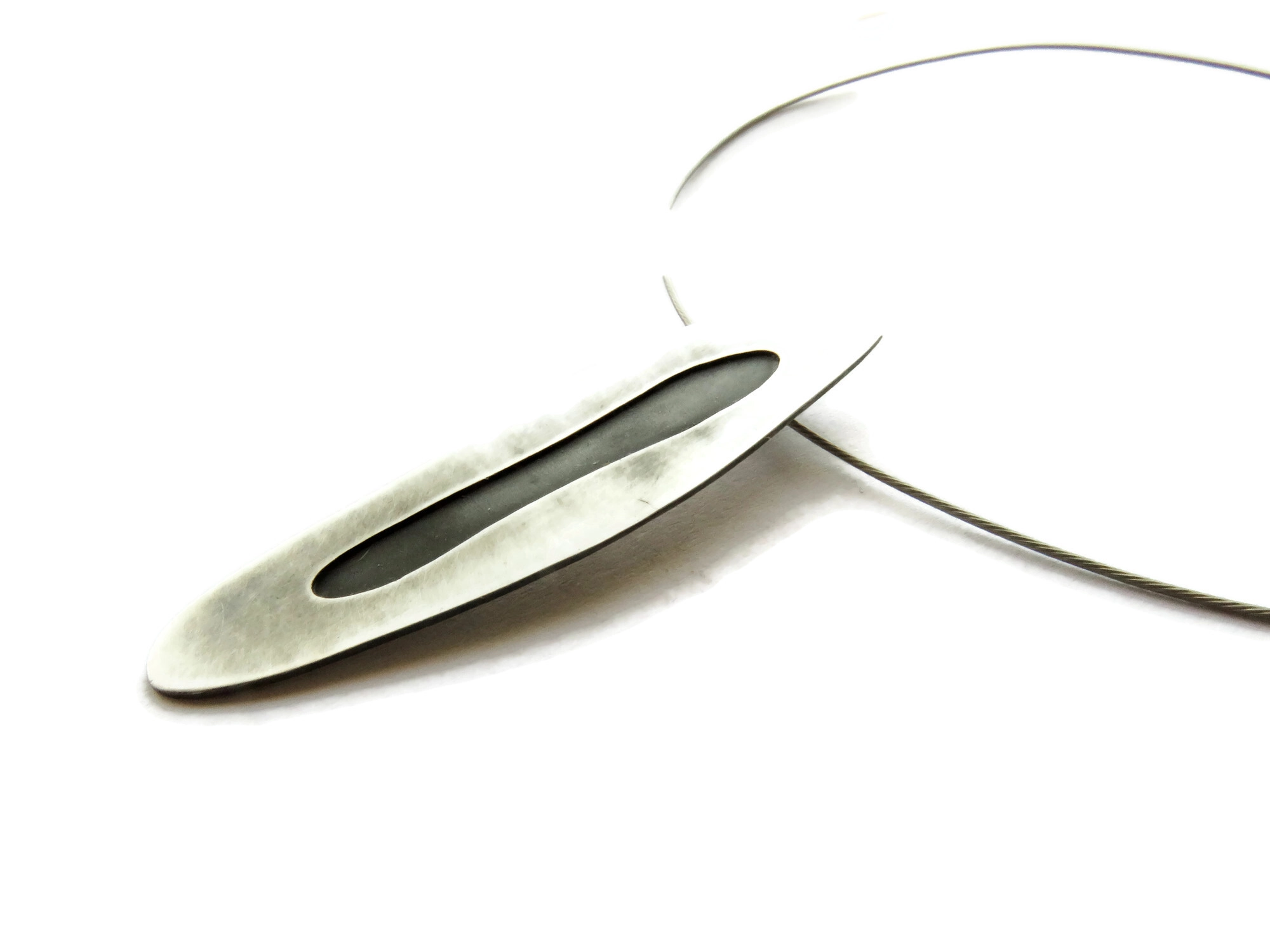 Two Tones Silver Pendant