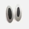 Asymmetrical Silver Stud Earrings