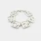 Modernist Link Silver Bracelet