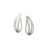 Botanical Silver Stud Earrings