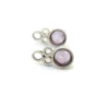 Raw Amethyst Stud Earrings