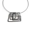 LargeAbstractBlackPendant