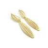 Long Double GoldPlated Earrings