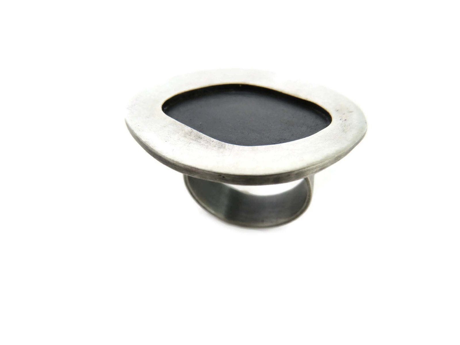 Organic Silver Ring CELL 8