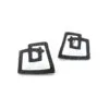SculpturalOxidizedSilverStudEarrings3