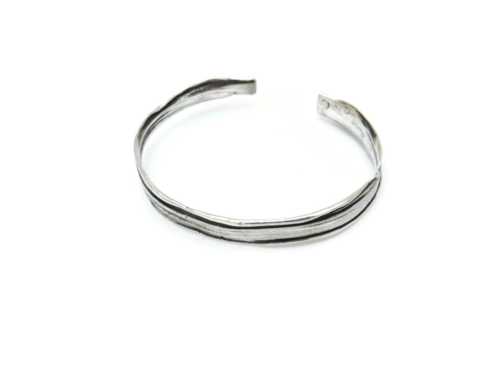 Slim Sterling Silver Cuff Bracelet