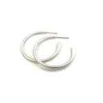 Silver Hoop Earrings