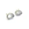 Small Silver Moonstone Earrings