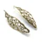 Organic Bronze Hook Earrings