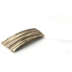 Bronze Pendant with Organic Texture