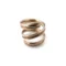 Adjustable Patinated Bronze Ring