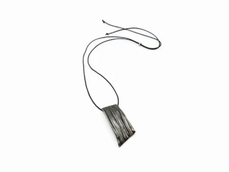 Organic Silver Pendant