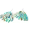 Colorful Statement Enameled Earrings