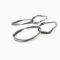 Long Sculptural Oxidized Silver Earrings