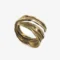 Adjustable Organic Bronze Ring