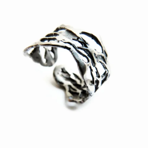 Natural Pattern Adjustable Ring