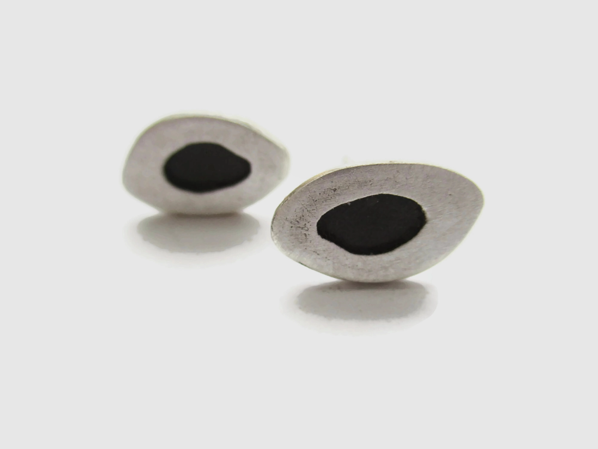 Tiny Silver Stud Earrings