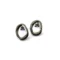 Black Ruthenium Earrings