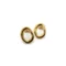 Gold Plated Sculptural Stud Earrings