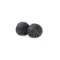 Oxidized Silver Plated Textured Stud Earrings