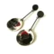 Long Enamel Drop Earrings