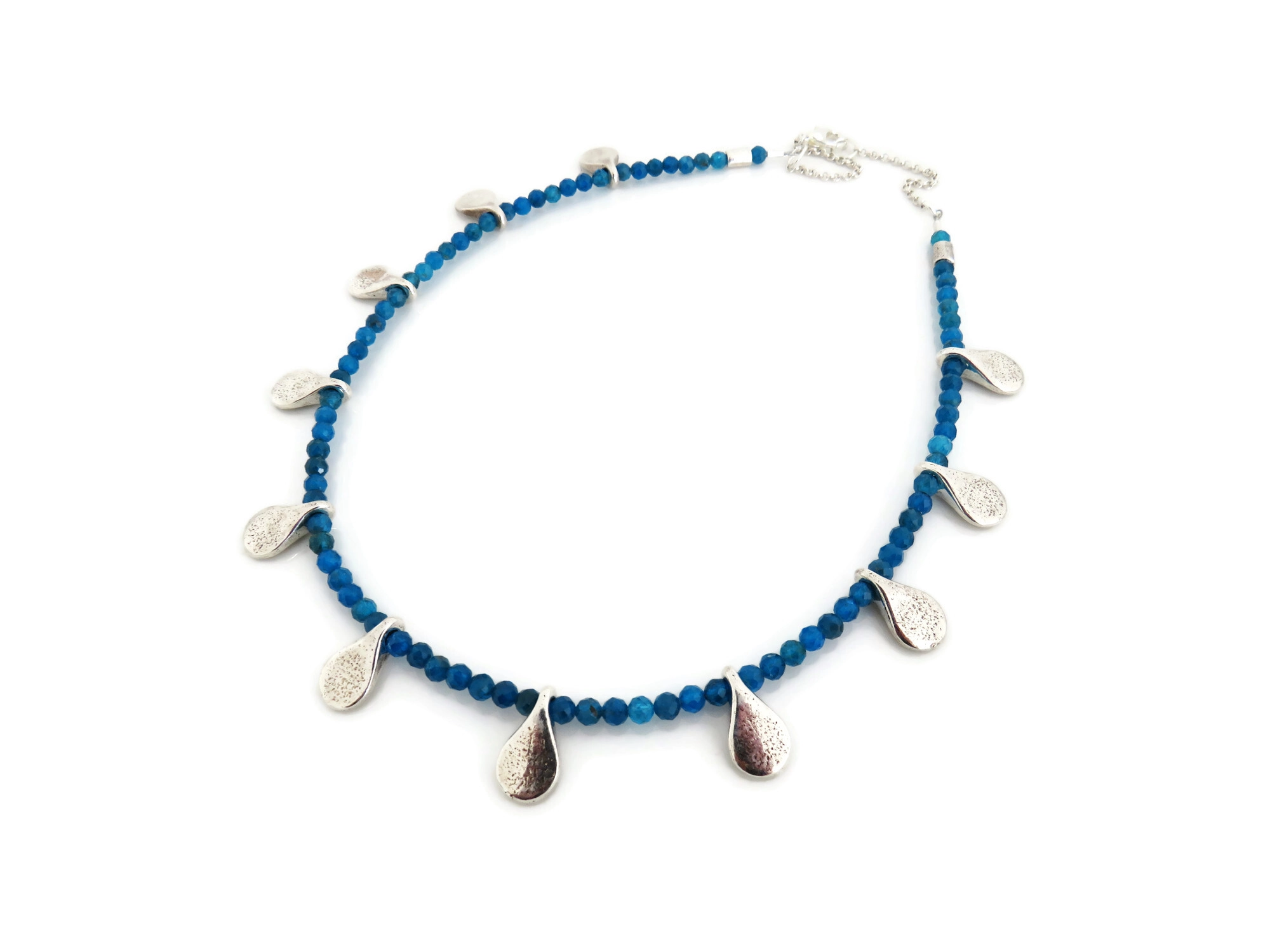 Faceted Apatite Necklace