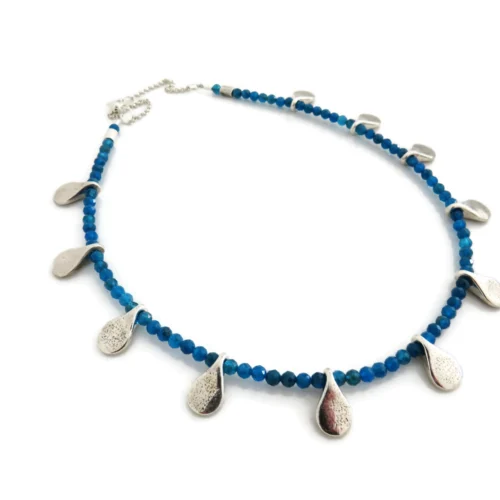 Faceted Apatite Necklace