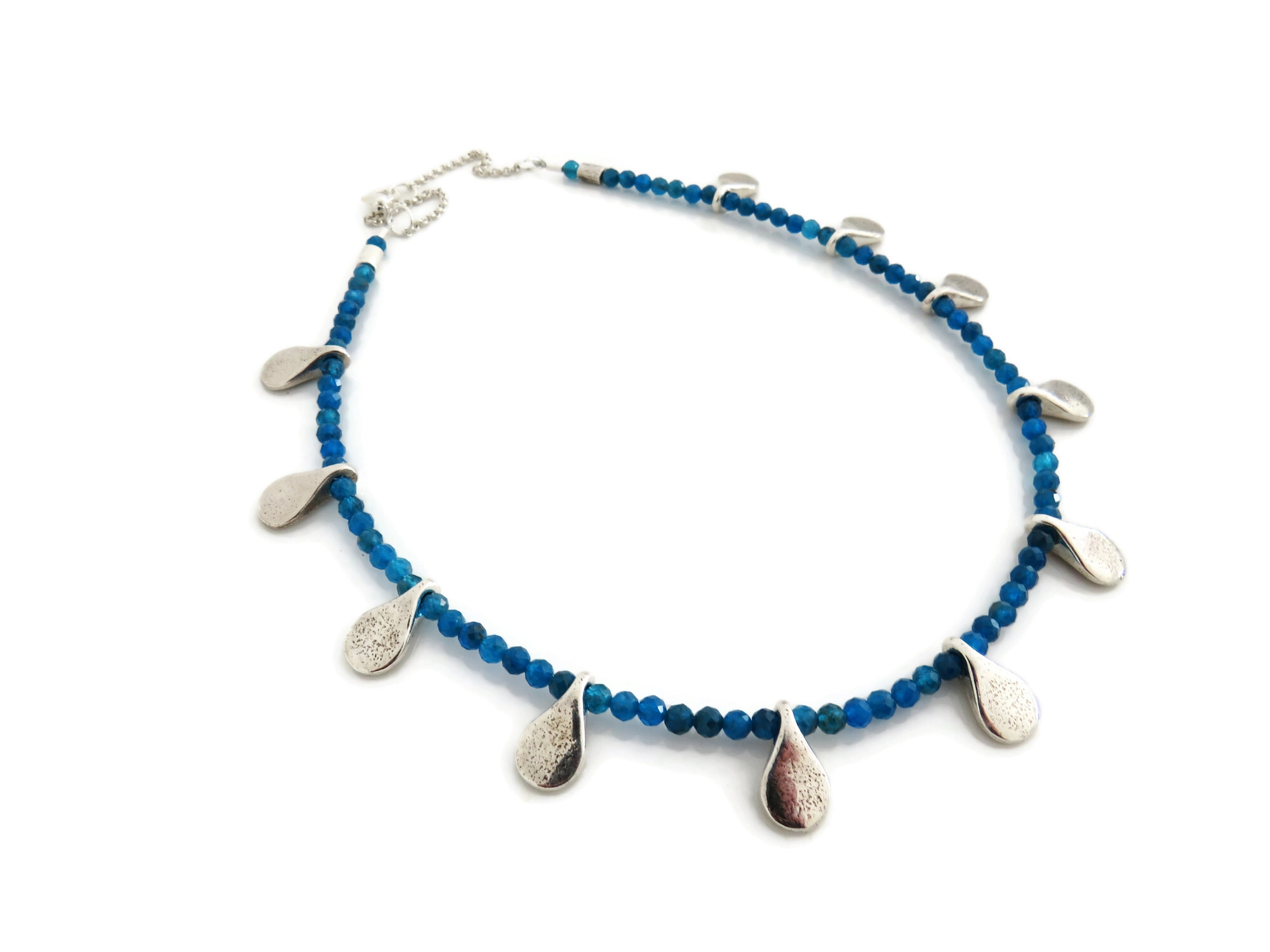Faceted Apatite Necklace