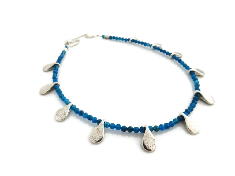 Faceted Apatite Necklace