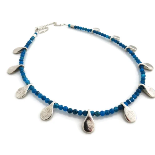 Faceted Apatite Necklace
