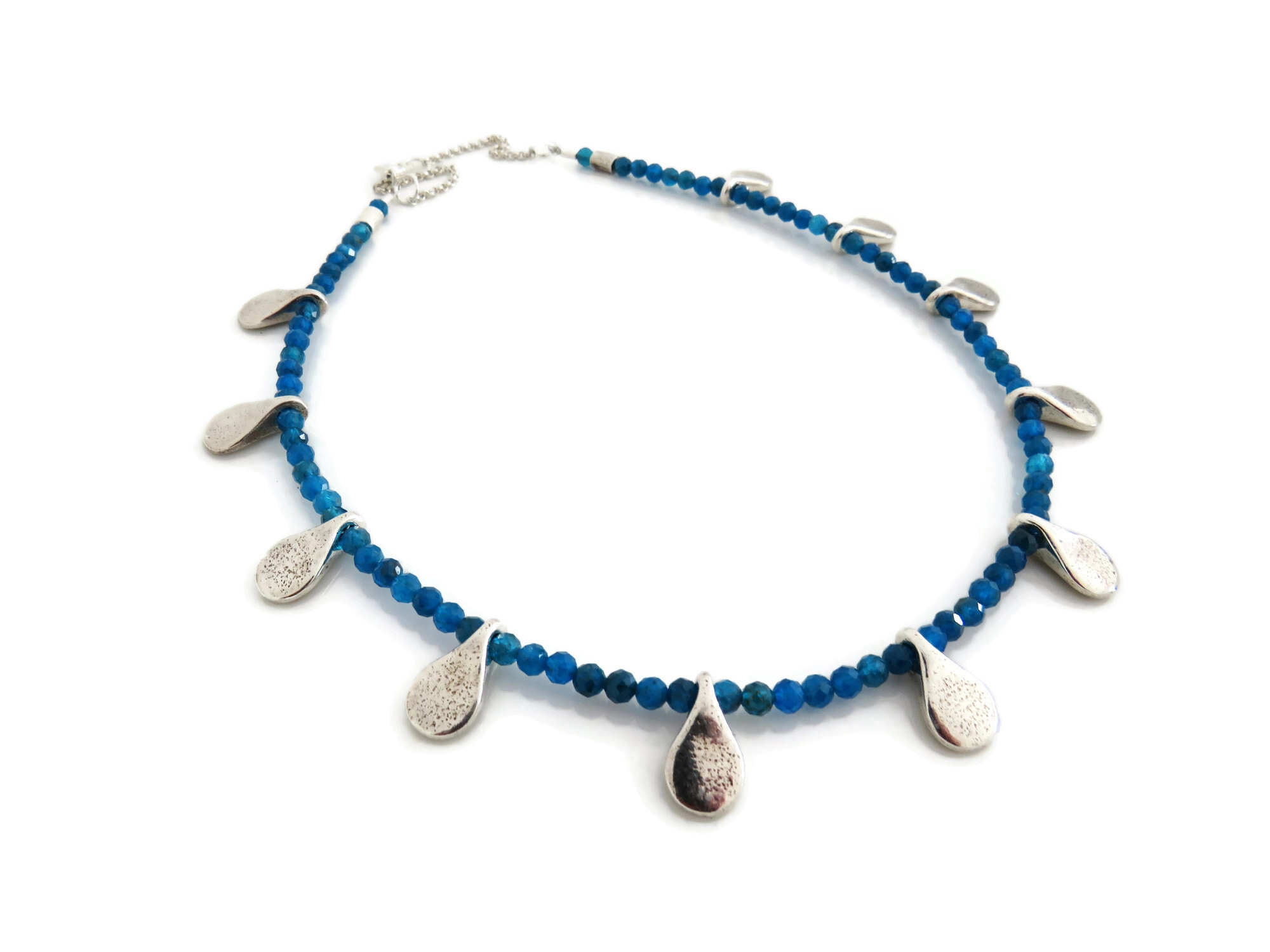 Faceted Apatite Necklace