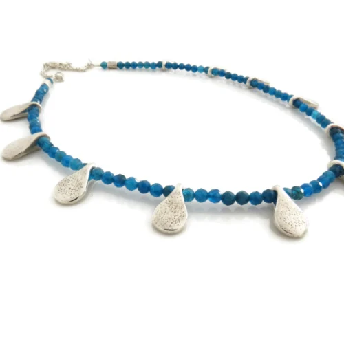 Faceted Apatite Necklace