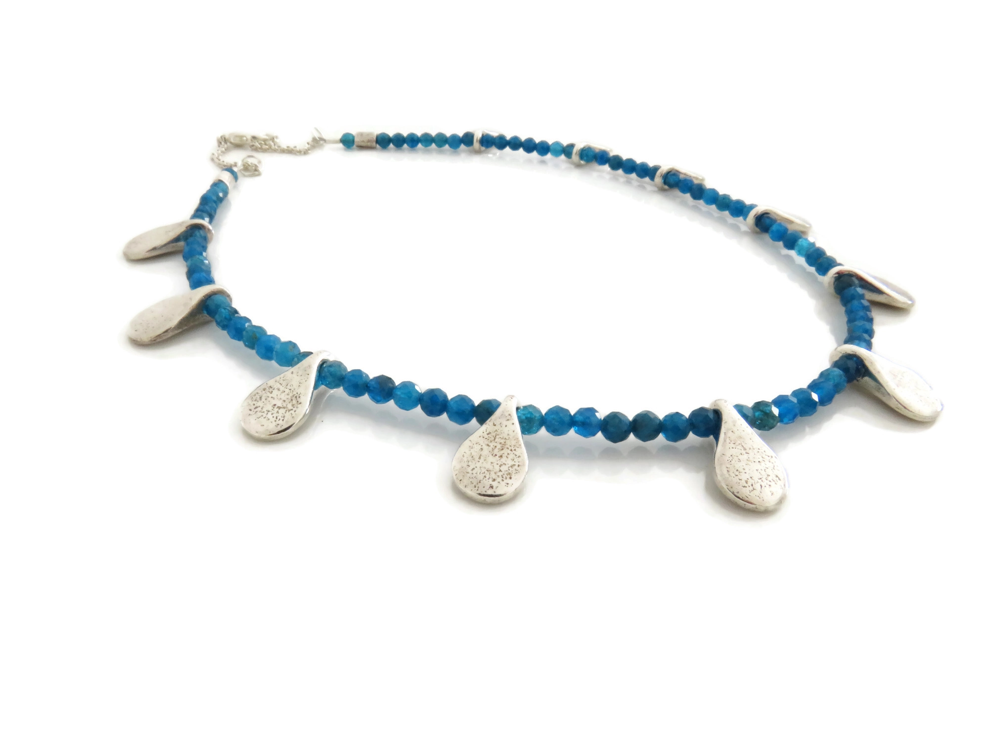 Faceted Apatite Necklace