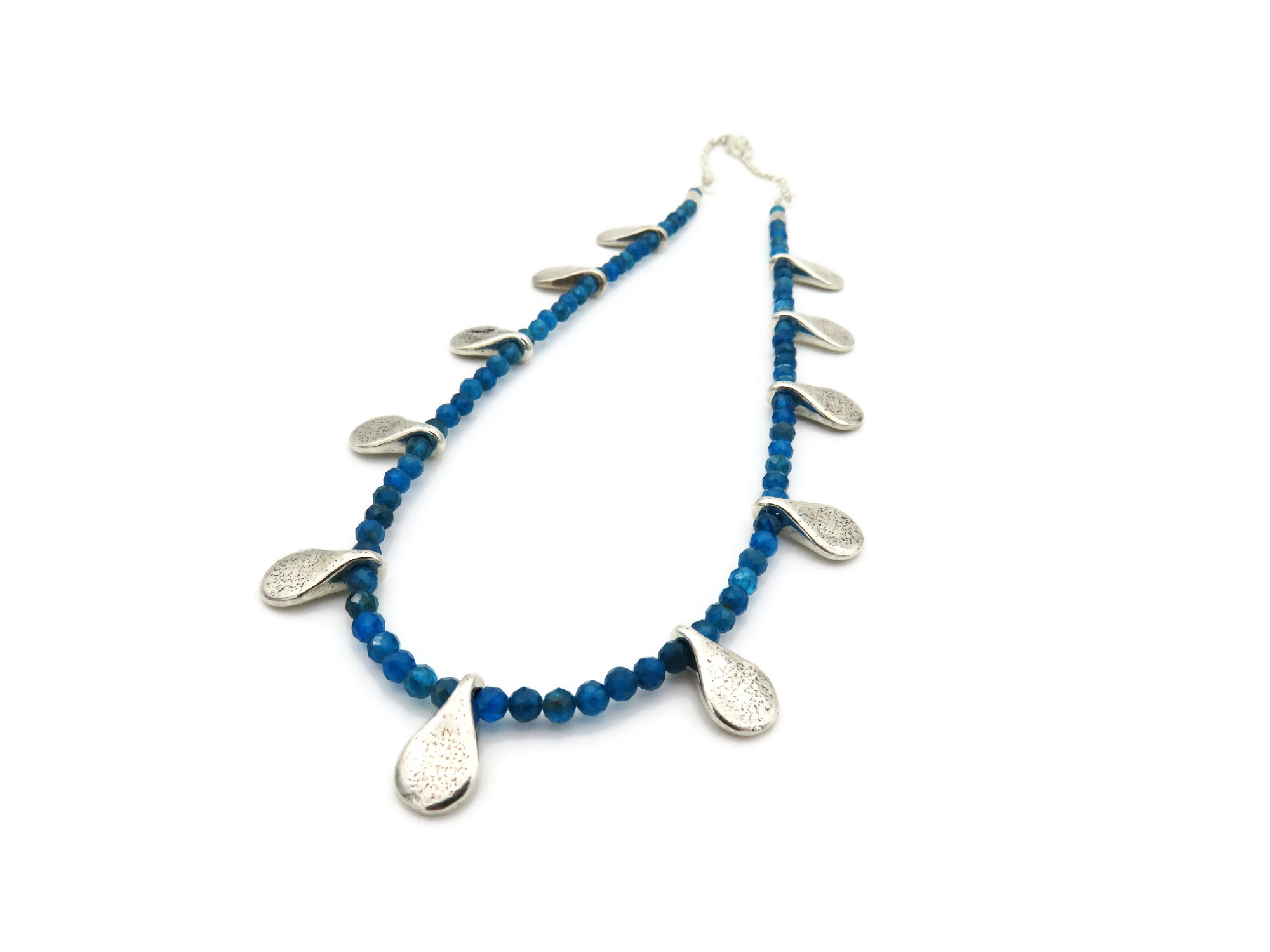 Faceted Apatite Necklace