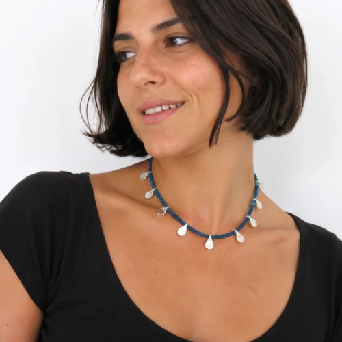 Faceted Apatite Necklace