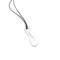 Organic Satin Silver Pendant