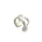 Adjustable Satin Silver Ring