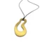 Large Organic Gold Pendant