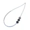 Long Lapis Lazuli Necklace with Miyuki Beads