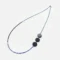 Long Lapis Lazuli Necklace with Miyuki Beads