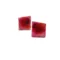 Contemporary Enamel Silver Stud Earrings