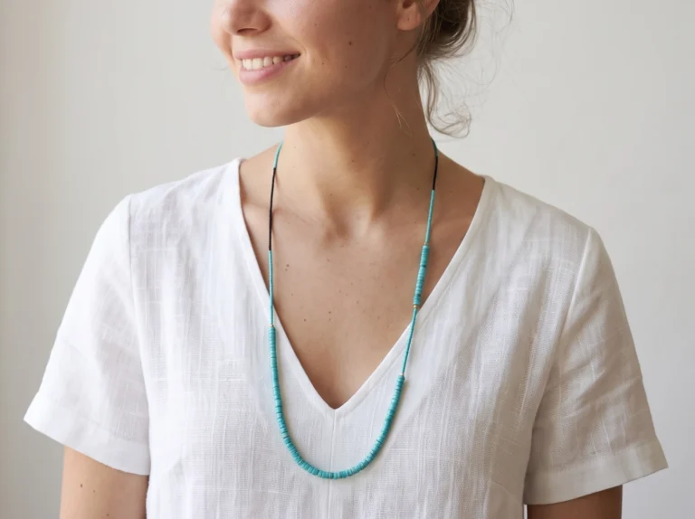 Long Turquoise Necklace