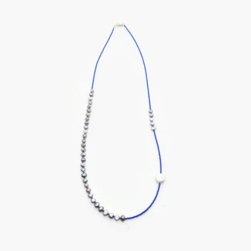 Asymmetrical Freshwater Pearl Necklace
