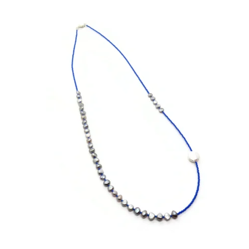 Asymmetrical Freshwater Pearl Necklace