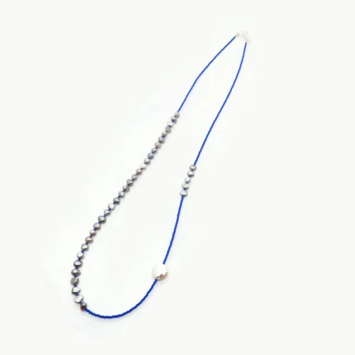 Asymmetrical Freshwater Pearl Necklace