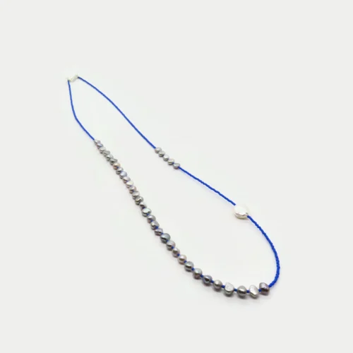 Asymmetrical Freshwater Pearl Necklace