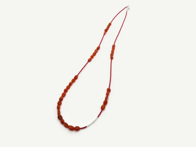 Carnelian Beaded Necklace