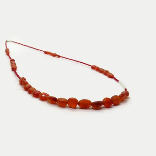 Carnelian Beaded Necklace